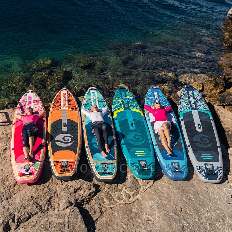 Paddleboard SUN REFLECTIONS XXL 11'6'' COMBO Orange - nafukovací