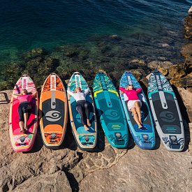 Deska SUP SUN REFLECTIONS XXL 11'6 COMBO ORANGE - pompowany paddleboard