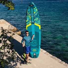 Deska SUP SUN REFLECTIONS M 10'8 MINICOMBO EMERALD - pompowany paddleboard