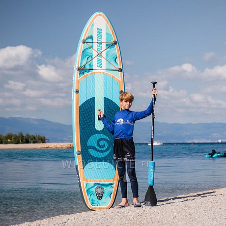 Deska SUP SUN REFLECTIONS S 9'4 MINICOMBO Ocean mirage - pompowany paddleboard
