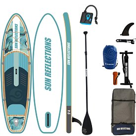 Deska SUP SUN REFLECTIONS S 9'4 Ocean mirage - pompowany paddleboard