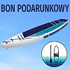 Bon podarunkowy na zakup deski SUP na WIOSLUJCIE.PL