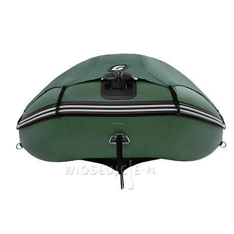 Ponton GLADIATOR ACTIVE C370AL green - pompowana łódź z aluminiową podłogą
