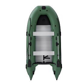 Ponton GLADIATOR ACTIVE C370AL green - pompowana łódź z aluminiową podłogą