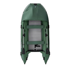 Ponton GLADIATOR ACTIVE C370AL green - pompowana łódź z aluminiową podłogą