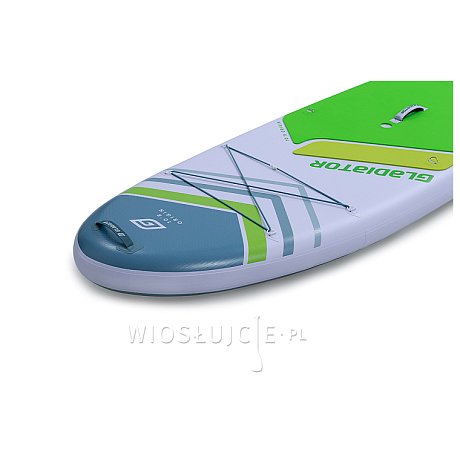 Deska SUP GLADIATOR ORIGIN SC 10'8 ALLROUND GREEN - pompowany paddleboard