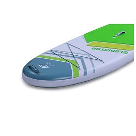 Deska SUP GLADIATOR ORIGIN SC 10'8 ALLROUND GREEN - pompowany paddleboard