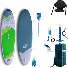 Deska SUP GLADIATOR ORIGIN SC 10'8 ALLROUND GREEN - pompowany paddleboard