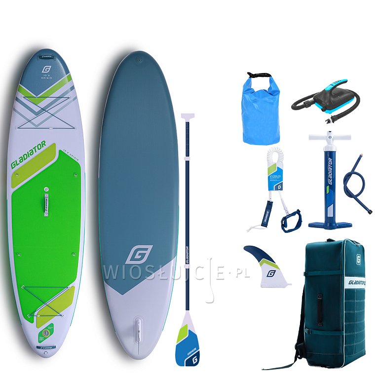 Paddleboard GLADIATOR ORIGIN SC 10'8 GREEN 2026 - nafukovací