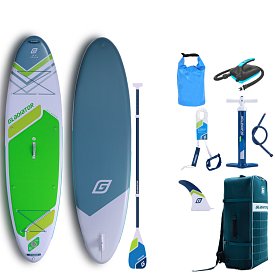 Deska SUP GLADIATOR ORIGIN SC 10'8 ALLROUND GREEN - pompowany paddleboard