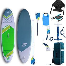 Deska SUP GLADIATOR ORIGIN SC 10'8 ALLROUND GREEN - pompowany paddleboard
