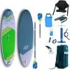 Deska SUP GLADIATOR ORIGIN SC 10'8 ALLROUND GREEN - pompowany paddleboard