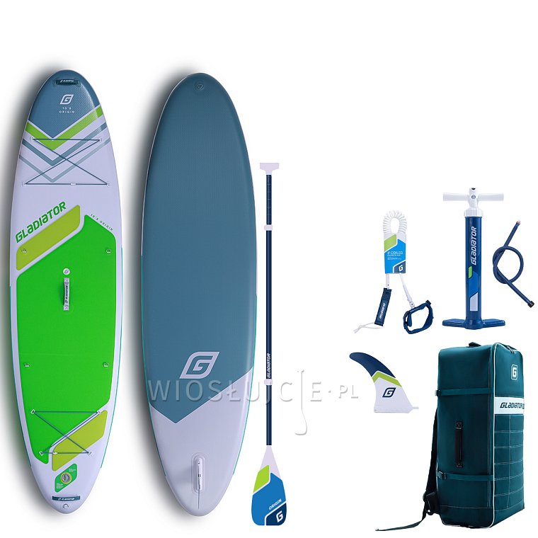 Paddleboard GLADIATOR ORIGIN SC 10'8 GREEN 2026 - nafukovací