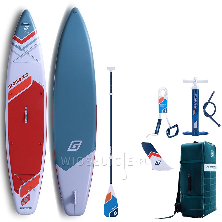 Paddleboard GLADIATOR ORIGIN SC 12'6'' Touring RED 2026 - nafukovací