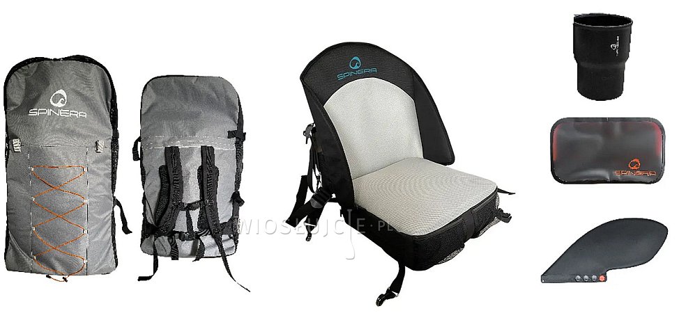 Pompowany kajak SPINERA TENAYA 120 - jednoosobowy