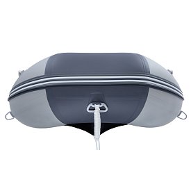 Ponton GLADIATOR CLASSIC B330AL light dark grey - pompowana łódź z aluminiową podłogą