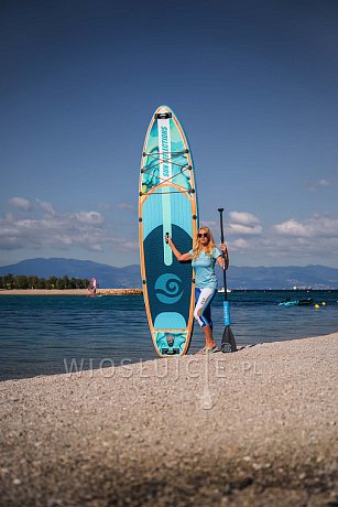 Zestaw 2 desek SUP SUN REFLECTIONS M 10'8'' MINICOMBO Ocean Mirage + SUN REFLECTIONS XXL 11'6'' COMBO Ocean Mirage - rodzinny komp