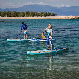 Zestaw 2 desek SUP SUN REFLECTIONS M 10'8'' MINICOMBO Ocean Mirage + SUN REFLECTIONS XXL 11'6'' COMBO Ocean Mirage - rodzinny komp