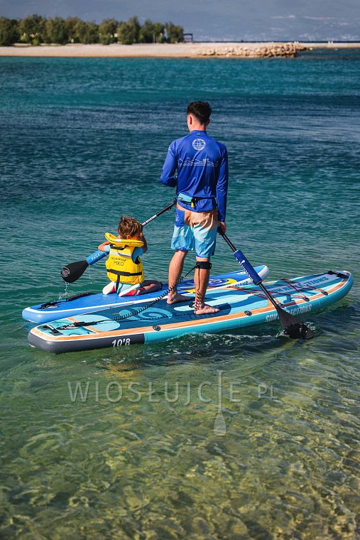 Zestaw 2 desek SUP SUN REFLECTIONS M 10'8'' MINICOMBO Ocean Mirage + SUN REFLECTIONS XXL 11'6'' COMBO Ocean Mirage - rodzinny komp