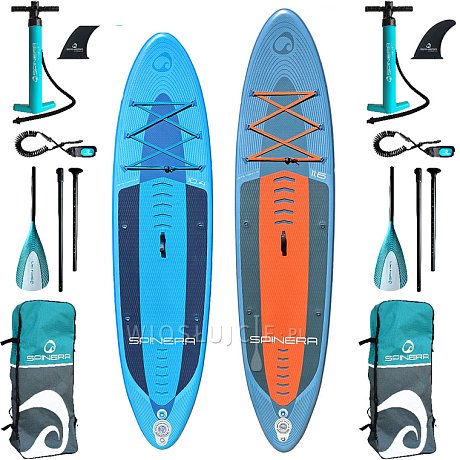 Zestaw 2 desek SUP SPINERA LET'S PADDLE 10'4" i 11'6'' model 2025 - rodzinny komplet desek SUP