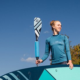 Wiosło karbonowe GLADIATOR PRO 2026 - 3-częściowe, regulowane wiosło do desek SUP