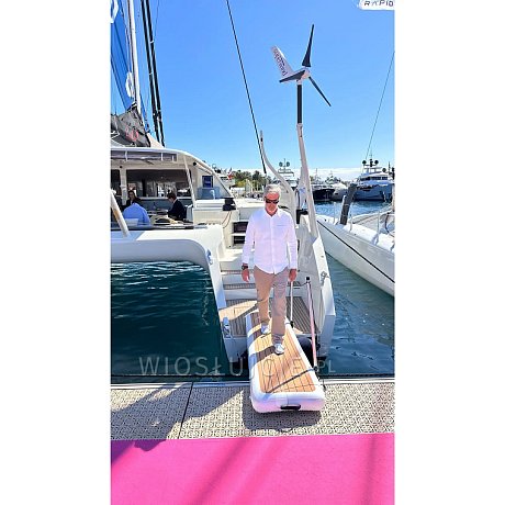 Pompowany trap SPINERA GANGWAY 3,0 x 0,6m - do jachtu i łodzi