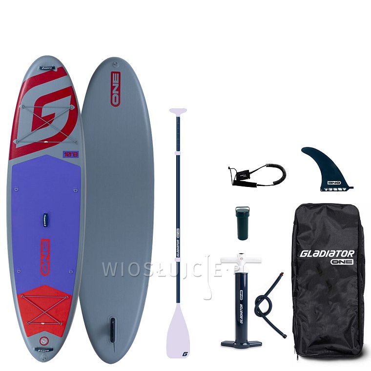 Deska SUP GLADIATOR ONE 10'8 ALLROUND LIME 2026 - pompowany paddleboard