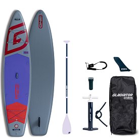 Deska SUP GLADIATOR ONE 11'4 TOURING RED 2026 - pompowany paddleboard