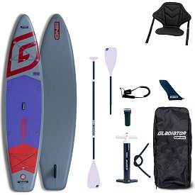 Deska SUP GLADIATOR ONE 11'4 TOURING RED 2026 - pompowany paddleboard