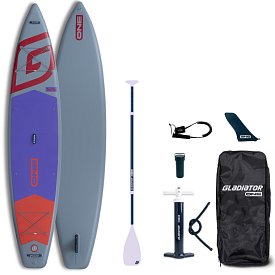 Deska SUP GLADIATOR ONE 12'6 TOURING RED 2026 - pompowany paddleboard