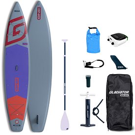 Deska SUP GLADIATOR ONE 12'6 TOURING RED 2026 - pompowany paddleboard