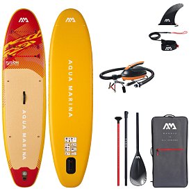 Deska SUP AQUA MARINA FUSION 10'10 Before Sunset 2026 z pompką elektryczną EP-T16 - pompowany paddleboard
