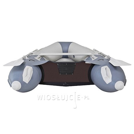 Ponton GLADIATOR AK240AD light dark grey - pompowana łódź z pompowaną podłogą