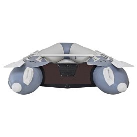 Ponton GLADIATOR AK240AD light dark grey - pompowana łódź z pompowaną podłogą