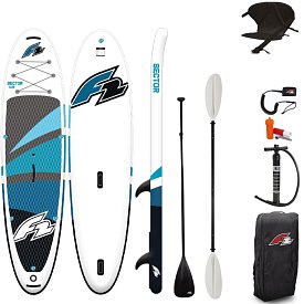 Deska SUP F2 SECTOR WINDSURF 12,2 BLUE - pompowany paddleboard WindSUP