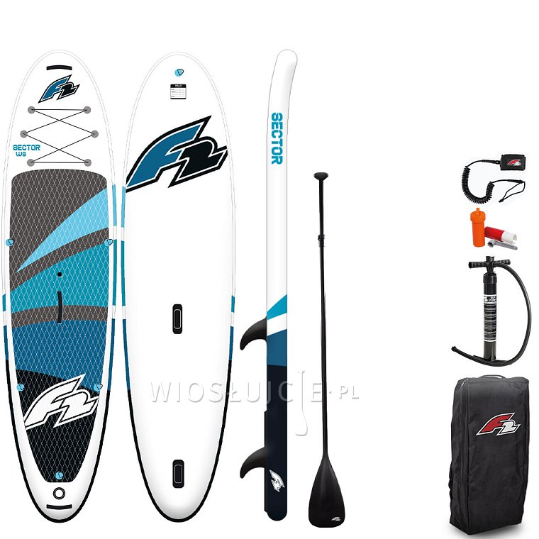 Deska SUP F2 SECTOR WINDSURF 11,5 BLUE - pompowany paddleboard