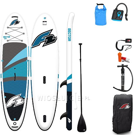 Deska SUP F2 SECTOR WINDSURF 11,5 BLUE - pompowany paddleboard WindSUP