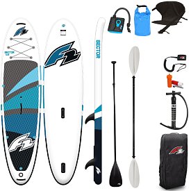 Deska SUP F2 SECTOR WINDSURF 11,5 BLUE - pompowany paddleboard WindSUP