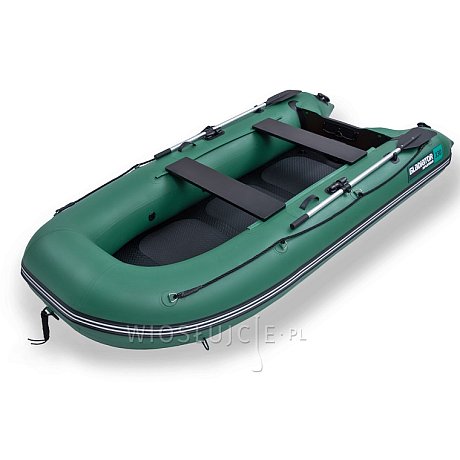 Ponton GLADIATOR CLASSIC B330AD green - pompowana łódź z pompowaną podłogą