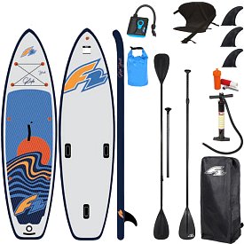 Deska SUP F2 GLIDE WINDSURF/WING YOUTH GREY 10'0 - pompowany paddleboard