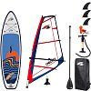 Zestaw Windsurfingowy deska pompowana SUP F2 GLIDE WINDSURF/WING YOUTH 10'0 GREY + pędnik F2 CHECKER