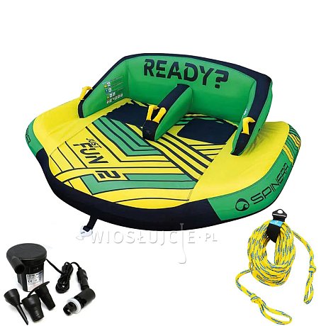 Kanapa do holowania SPINERA JUST FUN 2 towable - trzymiejscowe pływadło