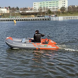 Zaburtowy silnik elektryczny WATERSNAKE PRIME 70/36 12 V