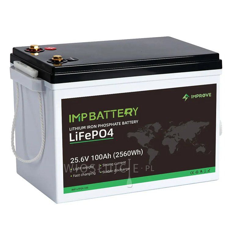 Akumulator IMPROVE 100 Ah 25,6 V LiFePO4
