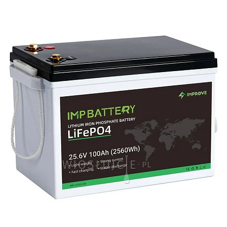 Akumulator IMPROVE 100 Ah 25,6 V LiFePO4