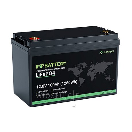 Akumulator IMPROVE 100 Ah 12,8 V LiFePO4