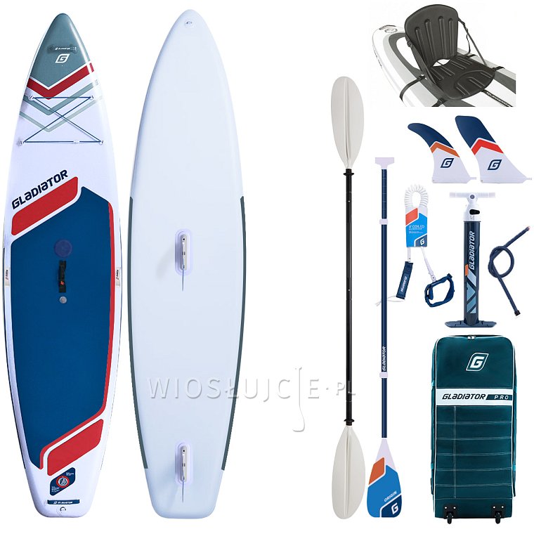 Deska SUP GLADIATOR PRO WindSUP 11'6 SC 2026 - pompowany paddleboard S22/S23 (594861)