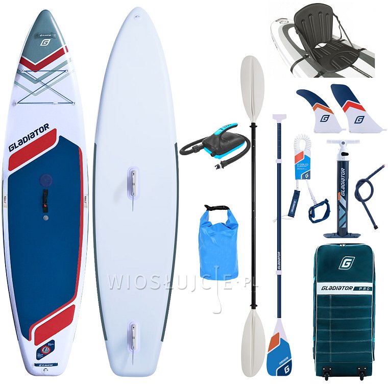 Deska SUP GLADIATOR PRO WindSUP 11'6 SC 2026 - pompowany paddleboard S22/S23 (594861)