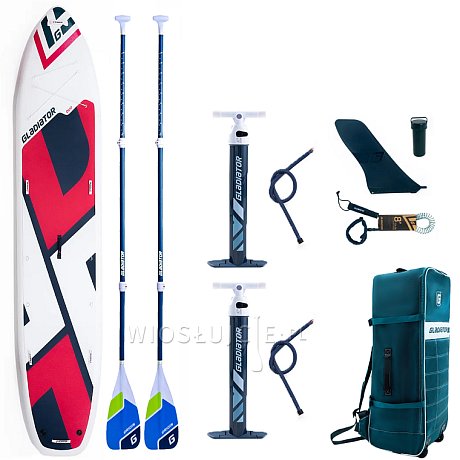Deska SUP GLADIATOR DUO 15'2 - rodzinny paddleboard z wiosłami