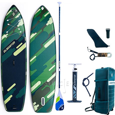 Deska SUP GLADIATOR Fishing 12'6 - pompowany paddleboard dla wędkarzy